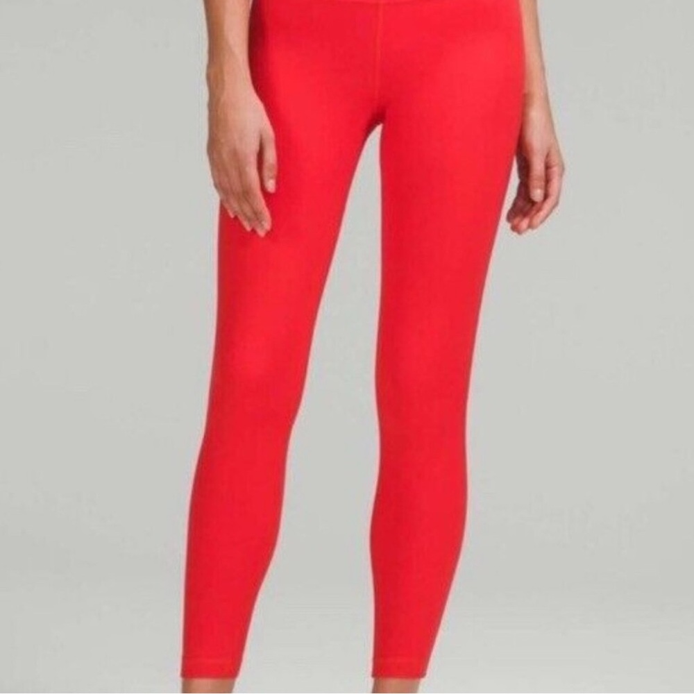 Lululemon Athletica Align Red Leggings